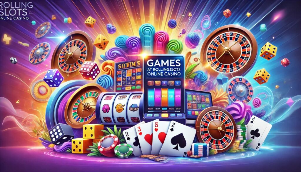 Games at RollingSlots Online Casino