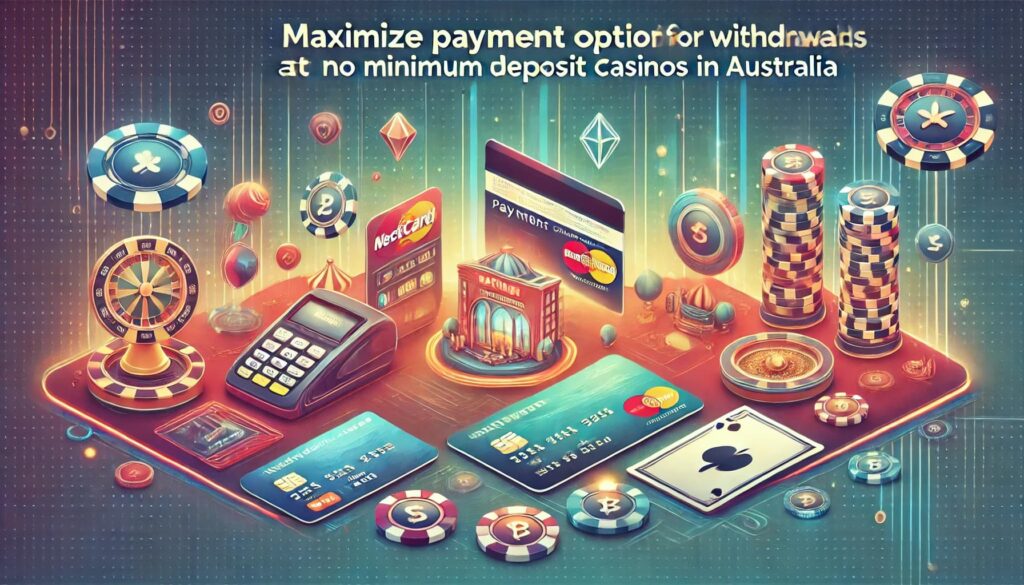 Maximize Payment Options for Deposits and Withdrawals at No Minimum Deposit Casinos in Australia